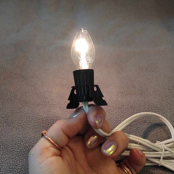 NEW Hand Crafted Handmade Upcycled Glass Bottle Mushroom Light - Picture 12 of 16